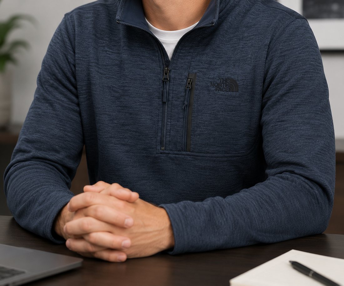 Branded fleece apparel